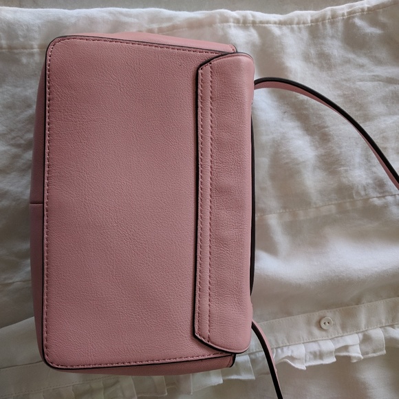 🎂HP!🎂Pink "Edit" jcrew Leather Bag - Picture 5 of 6